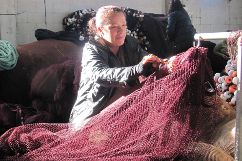 23/07/2014. Mujer rural INT. Trabajadora del sector pesquero.