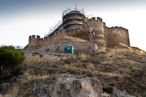 Castillo en reconstrucción