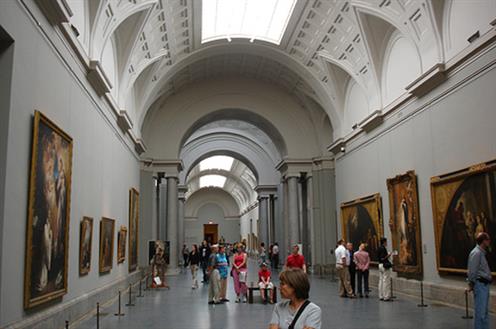 Sala del Museo del Prado