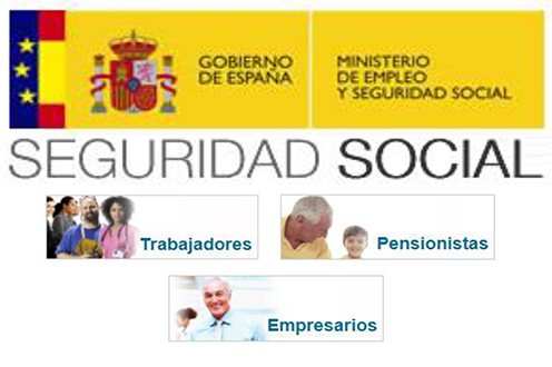 22/06/2015. Página web de la seguridad Social