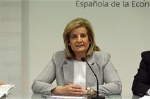 La ministra de Empleo y Seguridad Social, Fátima Báñez, presenta la Estrategia Española de Economía Social 2020