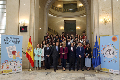 Fátima Báñez, en la entrega de diplomas de la LX Promoción del Cuerpo Superior de Inspectores de Trabajo y Seguridad Social