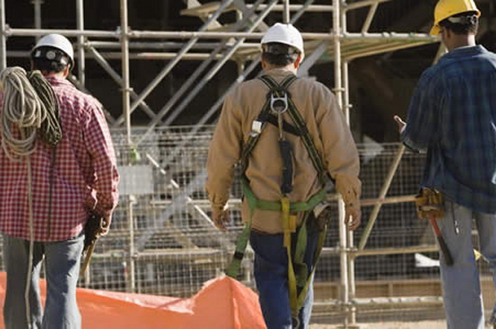 Trabajadores de la construcción