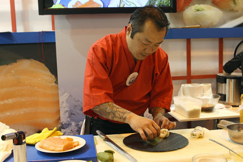 Cocinero de origen asiático (Foto: Archjvo)