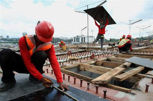 Trabajadores de la construcción