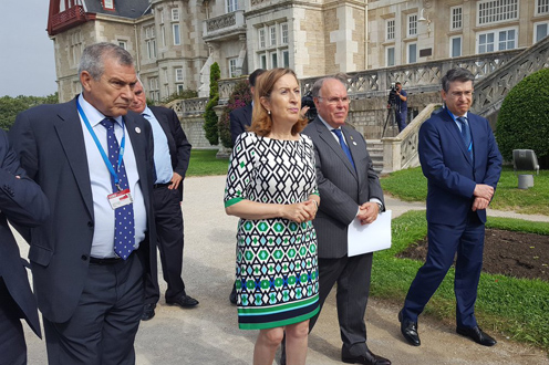 7/07/2016. Ana Pastor, en la UIMP de Santander. Ana Pastor, en la UIMP de Santander