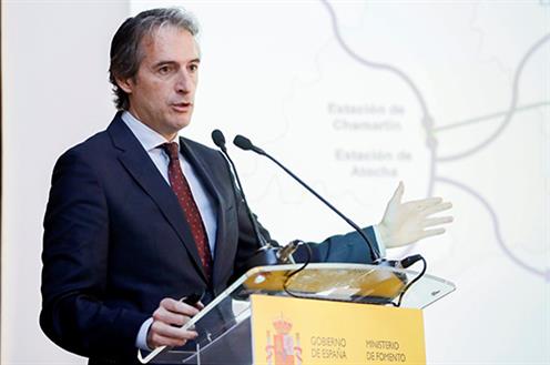 El ministro de Fomento, Íñigo de la Serna, presenta el proyecto de ampliación de la estación de Madrid-Puerta de Atocha