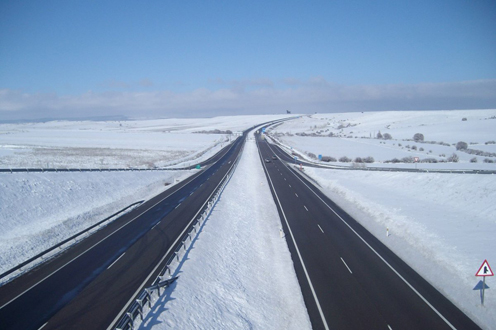 Carretera nevada