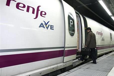 Vagón de un tren de RENFE