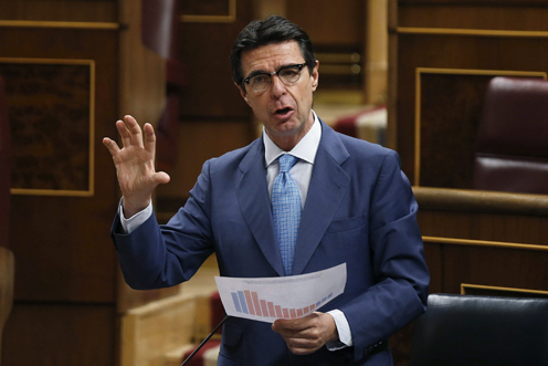 José Manuel Soria, en el Congreso