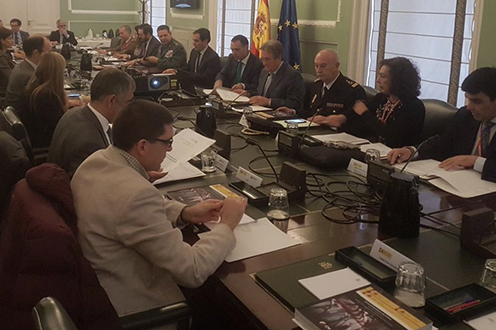 Reunión de la Comisión Nacional para la Protección de las Infraestructuras Críticas