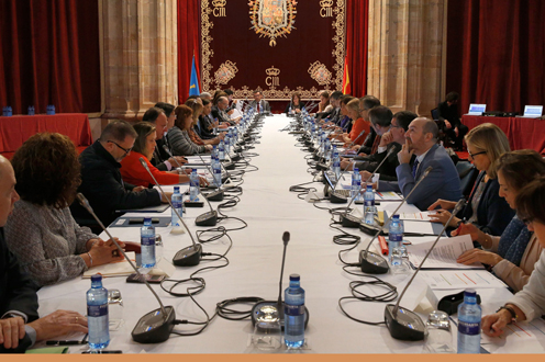 Reunión de la Comisión Permanente del Comité Técnico Estatal de la Administración Judicial Electrónica (Foto: Justicia)