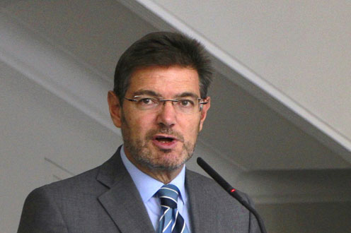 15/10/2014. Rafael Catalá. El ministro de Justicia, Rafael Catalá