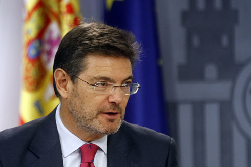 El ministro de Justicia, Rafael Catalá (Foto: Archivo)