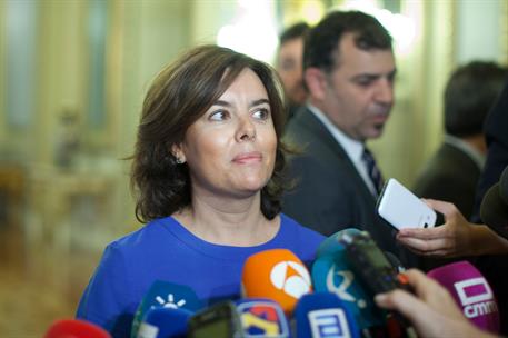 17/07/2017. Sáenz de Santamaría preside el Comité de Seguimiento de la Conferencia de Presidentes. La vicepresidenta y ministra de la Presid...