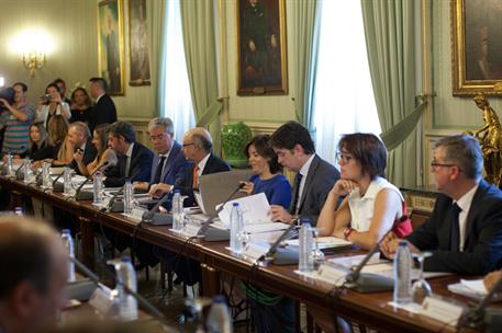 17/07/2017. Sáenz de Santamaría preside el Comité de Seguimiento de la Conferencia de Presidentes. La vicepresidenta y ministra de la Presid...