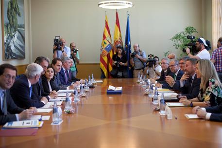 27/06/2017. Visita de de la vicepresidenta del Gobierno a Zaragoza. La vicepresidenta y ministra de la Presidencia y para las Administracion...