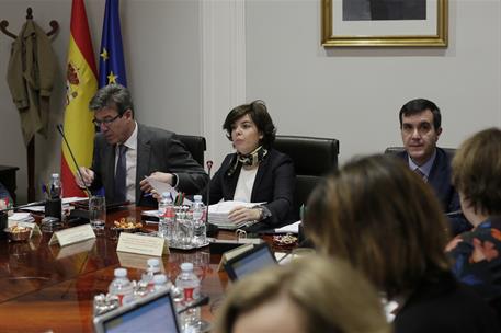 4/04/2018. Reunión de la Comisión General de Secretarios de Estado y Subsecretarios. La vicepresidenta del Gobierno y ministra de la Preside...