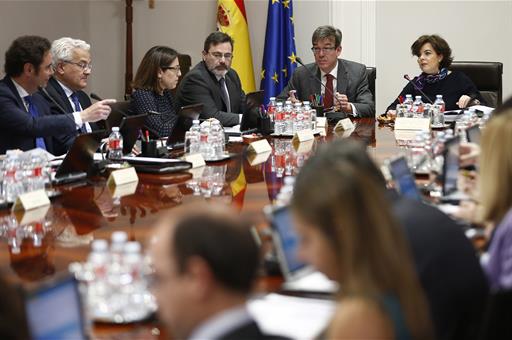 Reunión de la Comisión General de Secretarios de Estado y Subsecretarios en La Moncloa