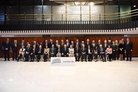 4/12/2018. Homenaje del Tribunal Constitucional a los ponentes de la Constitución
