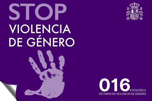 Logo stop violencia de género