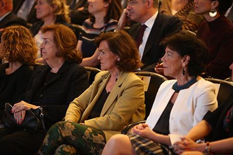 28/05/2019. Homenaje a José Pedro Pérez Llorca. La vicepresidenta del Gobierno, ministra de la Presidencia, Relaciones con las Cortes e Igua...