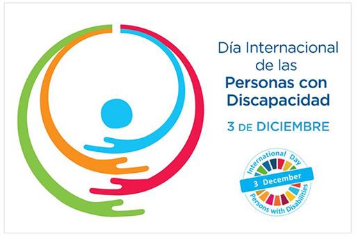 Cartela ONU Día internacional de las personas con discapacidad
