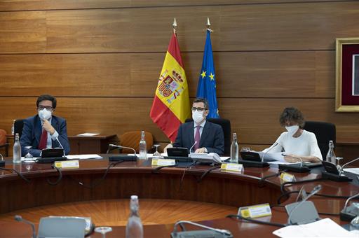 Félix Bolaños preside la la reunión del Comité de Situación de Seguridad Nacional