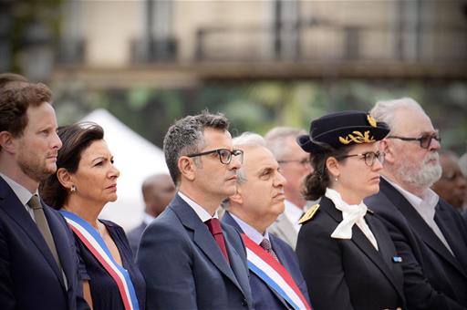 El ministro Bolaños en los actos conmemorativos del 78 aniversario de la liberación de París