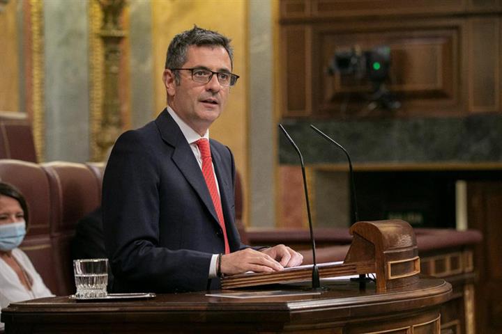 Félix Bolaños solicita la prórroga del escudo social: "estamos decididos a que España se recupere rápidamente y de manera justa"