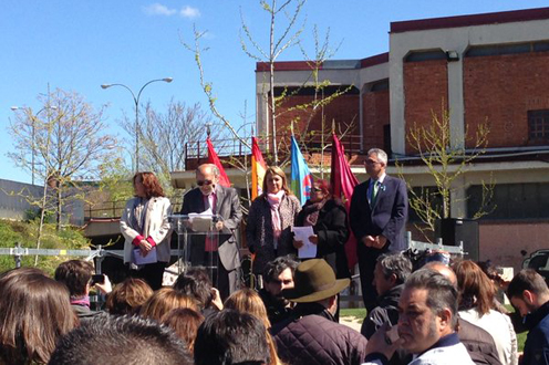 Susana Camarero en el acto de celebración del día del pueblo gitano. (Foto Ministerio)