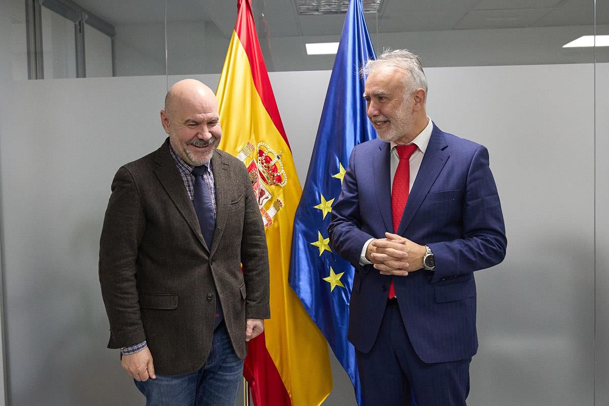 El ministro de Política Territorial y el presidente del Comité Español de Representantes de Personas con Discapacidad
