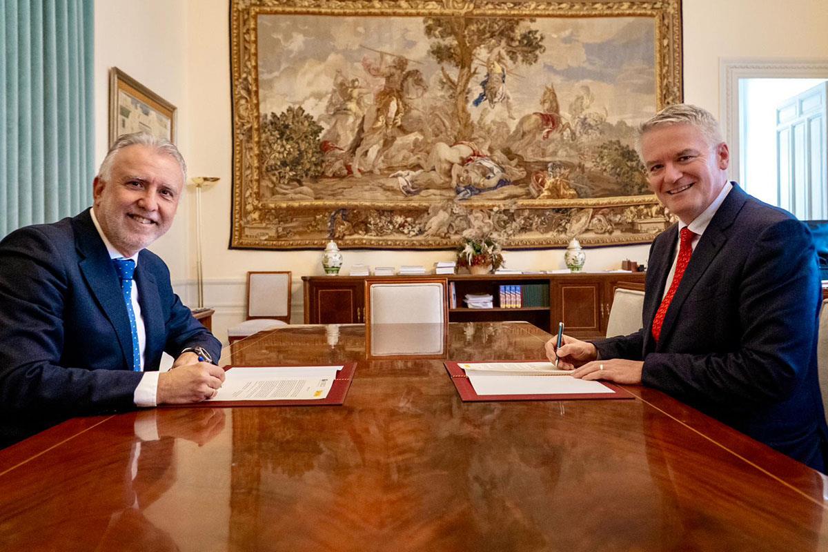 26/11/2025. Spain and the OECD will organise the International Conference on Disaster Resilience in Valencia in 2026. Meeting between the Mi...