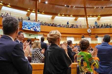 18/01/2024. Pleno extraordinario del Congreso de los Diputados celebrado en el Senado.. Pleno extraordinario del Congreso de los Diputados c...