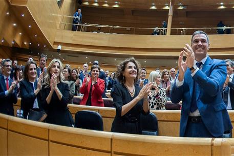 Pleno del Congreso de los Diputados celebrado en el Palacio del Senado