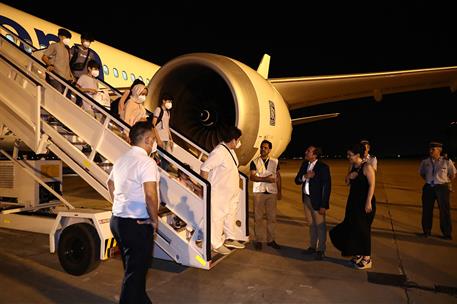 10/08/2022. El Gobierno ha evacuado a 3.900 colaboradores afganos. El ministro de Asuntos Exteriores, Unión Europea y Cooperación, José Manu...