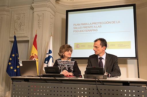 14/11/2018. El Gobierno presenta el Plan de Protección de la Salud frente a las Pseudoterapias