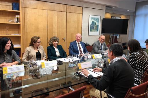 La ministra María Luisa Carcedo en la reunión del Comité Nacional de Prevención del Tabaquismo La ministra María Luisa Carcedo en la reunión del Comité Nacional de Prevención del Tabaquismo