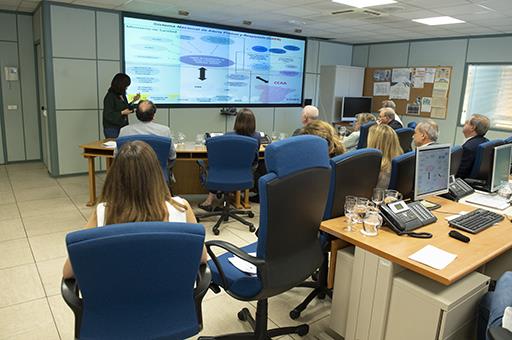 Reunión en el Centro de Coordinación de Alertas y Emergencias Sanitarias del Ministerio de Sanidad