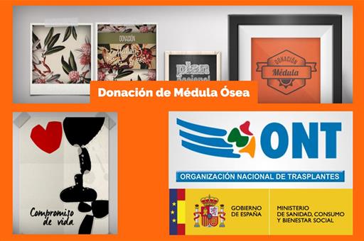 Collage logos Organización Nacional de Transplantes y MSCBS
