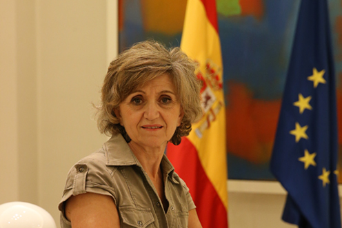 11/09/2018. Ministra de Sanidad, Consumo y Bienestar Social, Luisa Carcedo Roces