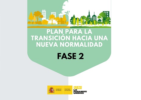 17/05/2020. Plan para la Transición hacia la nueva normalidad. Fase 2