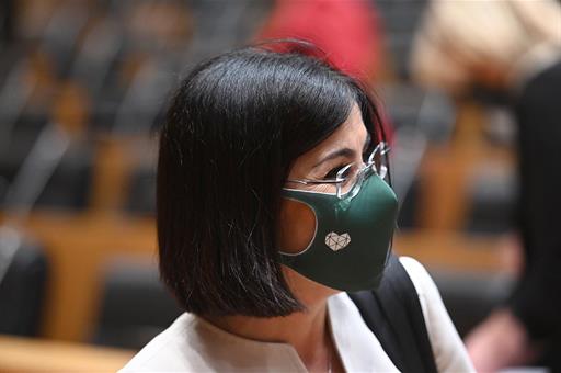 La ministra de Sanidad, Carolina Darias, en una foto de archivo
