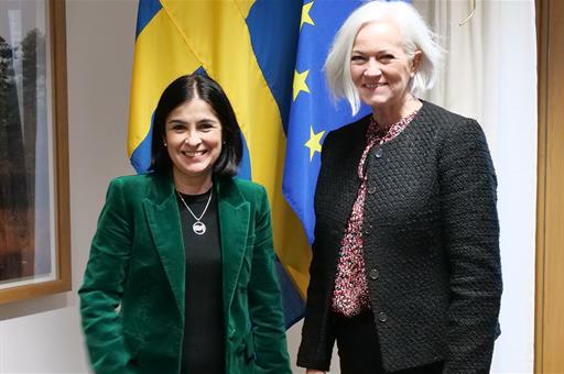 9/12/2022. Darias comparte con su homóloga sueca el impulso a las políticas sanitarias europeas