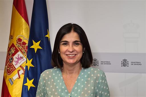 La ministra de Sanidad, Carolina Darias