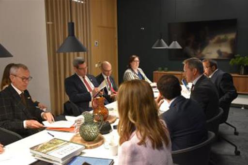5/05/2023. Spain, Hungary and Belgium address key health issues during the EU Council Presidency. The Minister for Health, José Miñones, mee...