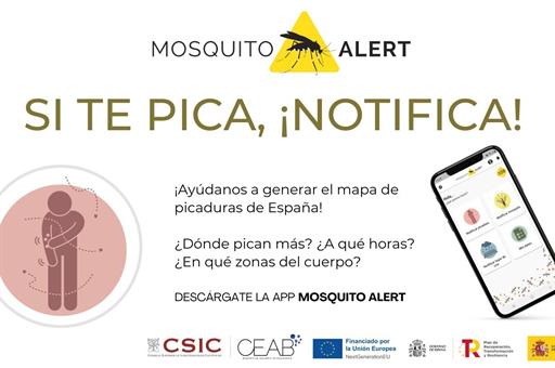 Aplicación Mosquito Alert