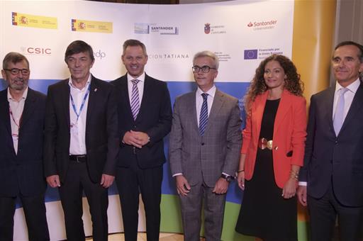 El ministro de Sanidad en funciones, José Miñones, en la inauguración del XXII Encuentro de la Industria Farmacéutica Española
