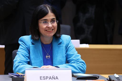 14/03/2023. Darias stresses the importance of continuing to make progress on the 'One Health' approach to the global health challenges of th...