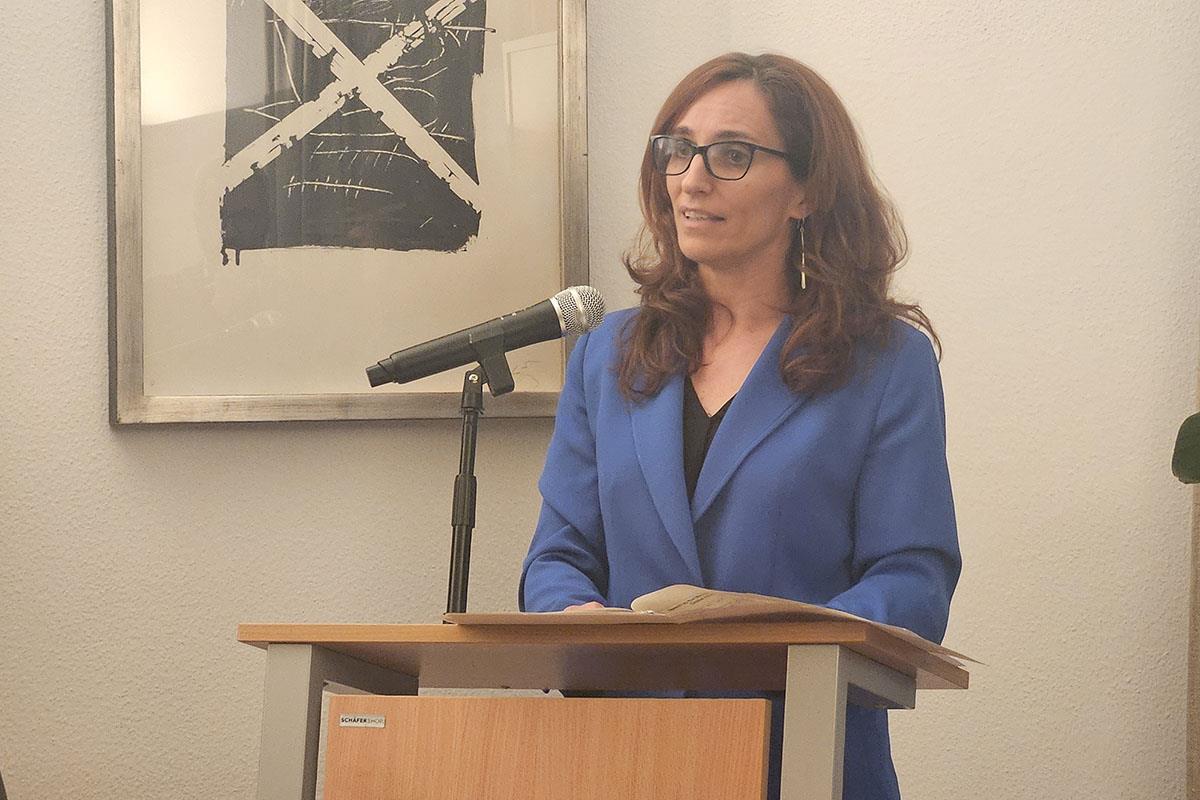 La ministra de Sanidad, Mónica García